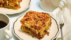 Apple Crumble Coffee Cake