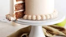 Apple Spice Cake with Cinnamon-Vanilla Buttercream