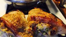 Apple Stuffed Pork Chops