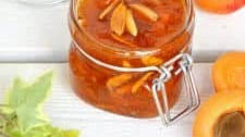 Apricot Almond Jam with Vanilla