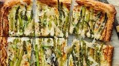 Asparagus, Goat Cheese and Tarragon Tart