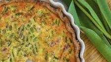 Asparagus Ham Quiche