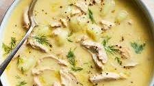Avgolemono Chicken Soup With Gnocchi