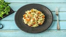 Bacon & Butternut Risotto with Chilli and Cheese