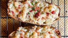 Bacon Cheddar Ranch Twice Baked Potatoes
