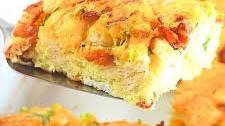 Bacon, Egg and Cheese Biscuit Casserole