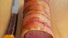 Bacon-Wrapped Venison Backstrap Roast
