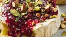 Baked Brie with Cranberry Sauce Recipe