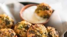Baked Broccoli Cheese Balls