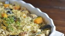 Baked Chicken Kabocha Squash Risotto Recipe