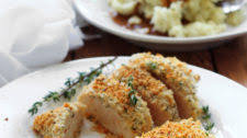 Baked Parmesan and Herb Crusted Chicken