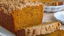 Banana Pumpkin Bread with Crunchy Cinnamon Streusel