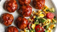BBQ Turkey Meatballs