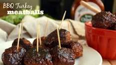BBQ Turkey Meatballs