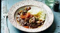 Beef and mushroom stew