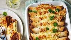 Beef enchiladas