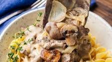 Beef Stroganoff