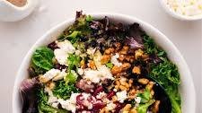 Beet Goat Cheese Walnut Salad