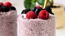 Berry Chia Seed Pudding