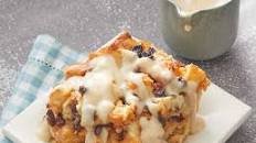 Best Bread Pudding with Vanilla Sauce