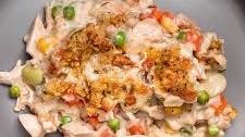 BEST Chicken and Stuffing Casserole (without Cream of Soup)