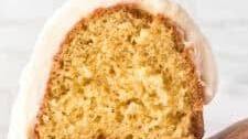 Best Lemon Bundt Cake Recipe with Cream Cheese Frosting