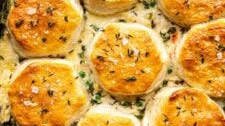 Biscuit Chicken Pot Pie