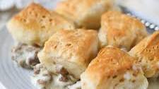 Biscuits and Gravy Casserole