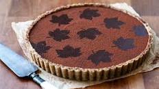 Bittersweet Chocolate Pumpkin Tart