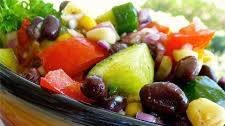 Black Bean and Cucumber Salad