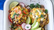 Black Bean and Quinoa Stuffed Peppers
