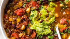 Black Bean Quinoa Chili