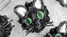 Black Cat Chocolate Espresso Cupcakes