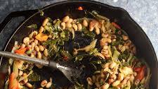 Black-Eyed Peas with Collard Greens
