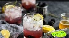 Blackberry Lemon Thyme Sparkler