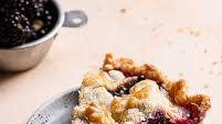 Blackberry Mint Pie