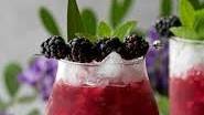 Blackberry Rum Swizzle