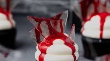 Bloody Broken Glass Cupcakes