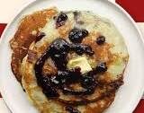 Blueberry Jam Pancakes