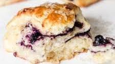 Blueberry Jam Scones