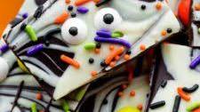 Boo Bark - Halloween Chocolate Bark