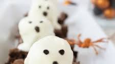 Boo Halloween Brownies