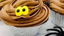 Boo-tifully Delicious Triple Chocolate Cupcakes