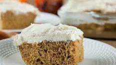 Boozy Pumpkin Sheet Cake