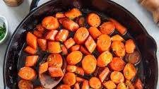Bourbon Glazed Carrots