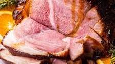 Bourbon Glazed Ham