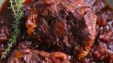 Braised Oxtail In Mexican Chili Based Sauce
