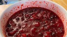Brandied Orange and Cranberry Sauce