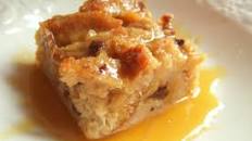 Bread Pudding With Bourbon Sauce