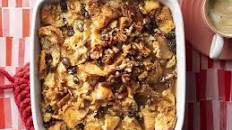 Bread Pudding with Praline Sauce